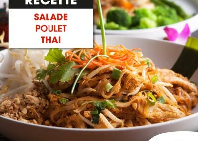 Salade de poulet Thaï